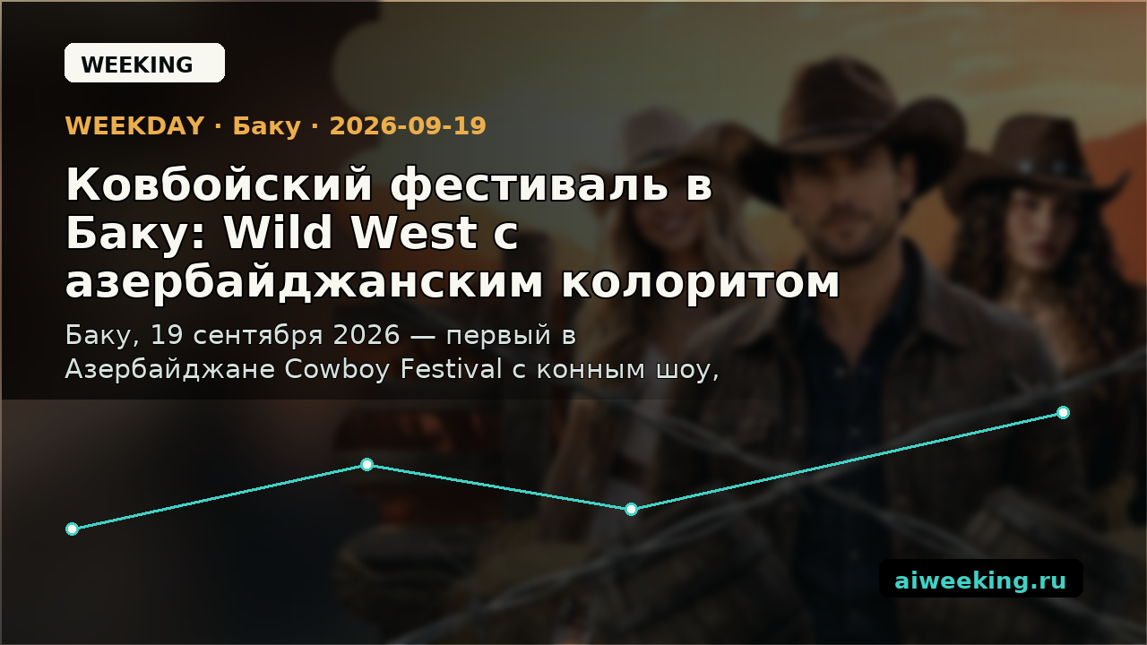 Ковбойский фестиваль в Баку: Wild West с азербайджанским колоритом
